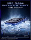 Llano V12 Ultra Laptop Cooling Pad Black 1 Fan Rgb Usb Hub Adjustable Stand