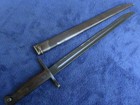 Original Ww2 Japanese Type 30 Arisaka Bayonet And Scabbard Rare Maker Kanaashiyo