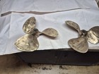 Vintage 13  Bronze Props Owens Flagships Lh   Rh  3132l   C3131r 15 16  Bore