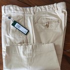 Bobby Jones Cream Chinos Classic Style Golf