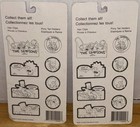 The Simpsons Bart Simpson Lot Of 2 Hair Clips 1990 Wow Wee Products Homer Marge