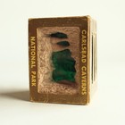 Carlsbad Caverns Caves Souvenir Vintage 3d Replica Mini Scene New Mexico