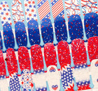     Color Street Nail Strips Wraps Patriotic 4th July Made In Usa Red White Blue