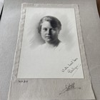Vintage Photographs Lot Of 2 Photos Black   White Photo Signed Women Unique  b