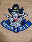 Old Soldiers Never Die Mc Patch Set - North Carolina Nc 5pc Large Back Rocker Se