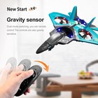 Kids Airplane Remote Control 4drc V17 2 4ghz Foam Rc Helicopter Spinning Drone