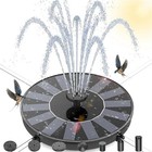 Solar Water Fountain Pool Pond Waterfall Fountain Garden Decoration Outdoor Bird