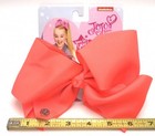 Jojo Siwa Signature Collection Large Hair Bow Clip Neon Coral Jj003i