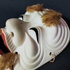 Japanese Noh Mask Old Men Okina Vintage Kagura Mask 170mm 6 69   2100