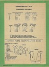 Mail Order Pattern 9013 - A-line Jumper   Pleated Blouse Sz 4 Complete Vtg 60s
