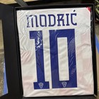 Luka Modric Signed Jersey  10 Croatia National Team Autographed W coa
