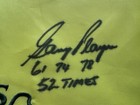 Gary Player Signed And Inscribed Masters Golf Flag - Jsa Certified