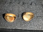 Vintage Batman And Robin Society Charter Member Metal Ring - 2 In Lot