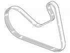 Genuine Bmw Serpentine Belt 11-28-9-455-973
