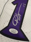 Autographed Vince Carter Hand Signed White Jersey Toronto Raptors Jsa Coa