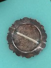 Vintage Solid Sterling Silver Loop Back 1 3 4  Concho Headstall Spurs
