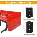 Box Blade Scarifier Shank Set 5 Pack 16 18in removable Teeth For Tractor Grading