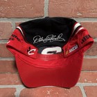Vtg Nascar Dale Earnhardt Racing Snapback Hat Race Cap Red Black White Chase