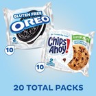 Oreo   Chips Ahoy  Gluten Free Cookies Variety Pack  0 78 Ounce  pack Of 20 