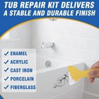 Porcelain Repair Kit White Bathtub   Tile Repair Kit For Tub Enamel Fibergla