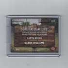Topps Walking Dead Evolution Dual Relic Card Daryl sasha    25    
