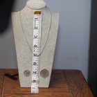 Shiny Silver Orbs Necklace Sterling Silver