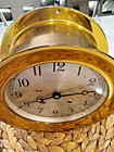 Vintage Brass Chelsea Ship s Bell Clock