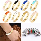 Latest High Quality Classic Luxury Stainless Steel H-buckle Bracelet Size 17cm