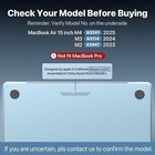 Fr Macbook Air 13   15  M4 M3 M2 Hard Shell Case  keyboard Cover  screen Protector
