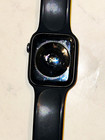 Series 4 Apple Watch 44mm Black Aluminum Case W  Black Silicone Band
