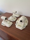 Pair Of 1930s Porcelier Porcelain Wall Sconces And Ceiling Fixtures