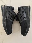 Larnmern Shoes Men   s 8 5 Black Steel Toe Loafers Work Safety Footwear Preowned