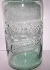 Fabulous Antique Hoadley s Confectionary Counter Jar With Lid - 1900 s