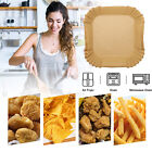 100pcs Air Fryer Disposable Paper Liners Non-stick For Baking Roasting Microwave
