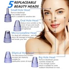 Blackhead Remover Vacuum Diamond Face Cleaner Pore Vacuum Suction White Heads