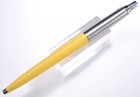 Rare - Parker Jotter Light Mustard Ballpoint Pen - Brass Threads Made In Usa  11