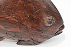 Carved Wood Fish Vintage Decor Tabletop Handmade