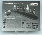 Nhra Top Fuel Drag Racing Funny Car John Force Castrol Gtx  8x Champ  Hero Card