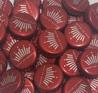 150 Budweiser Beer Red Crown Bottle Caps Twist Off No Dents Crafts