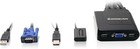 Iogear 4-port Usb Kvm Switch With Cables And Remote Gcs24u  Black