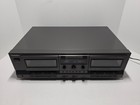 Vintage Technics Stereo Double Dual Cassette Deck W  Manual Japan Rs-tr333 1992