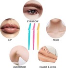 12 Pcs Eyebrow Razors  Face Razors Multipurpose  Exfoliating Dermaplaning Tools