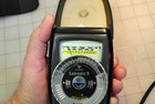 Vintage Gossen Lunasix 3 Light Meter W  Case   Lanyard Grey Made In Germany