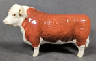 Beswick Hereford Bull Figure   Champion Of Champions   Ht 11 5cm   Vgc