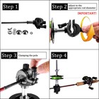 Thkfish Fishing Line Spooler Winder Mini Line Spooler Fishing Rod Reel Spooling 