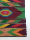 Vintage Handmade Traditional Beautiful Mexican Kilim Floor Rug Carpet 139x120 Cm