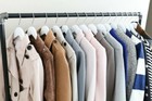 Handmade Urban Industrial Coat Rail Clothing Rack Metal Pipework Garment Storage