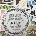 50pc Jesus Christ Religious Christian Sayings Laptop Notebook Phone Sticker Pack