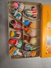 Lot Of 12 Vintage Miniature Crochet Toys Animals  In Original Box