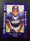 1988 Cal League - Ken Griffey Jr  34 Authentic  Blue Jersey  rc  W  Cards 34-55 